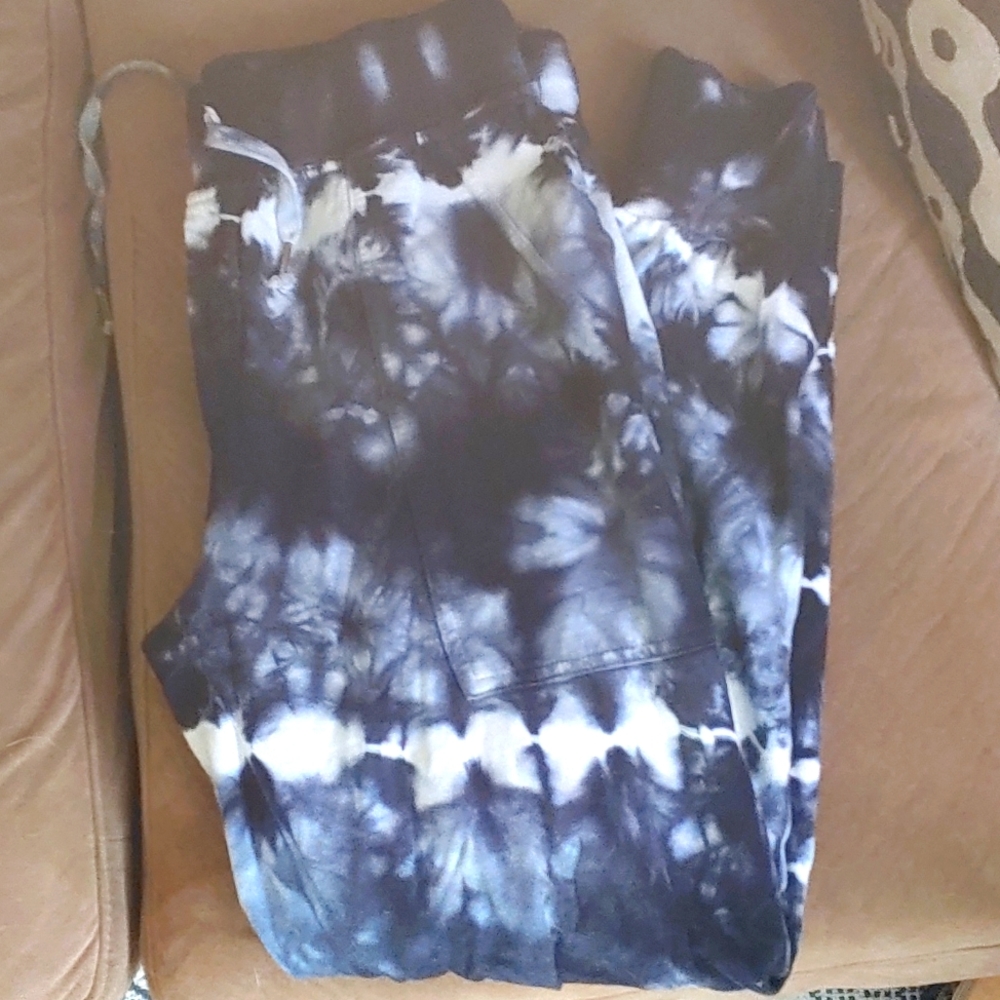 Tie die sweat pants